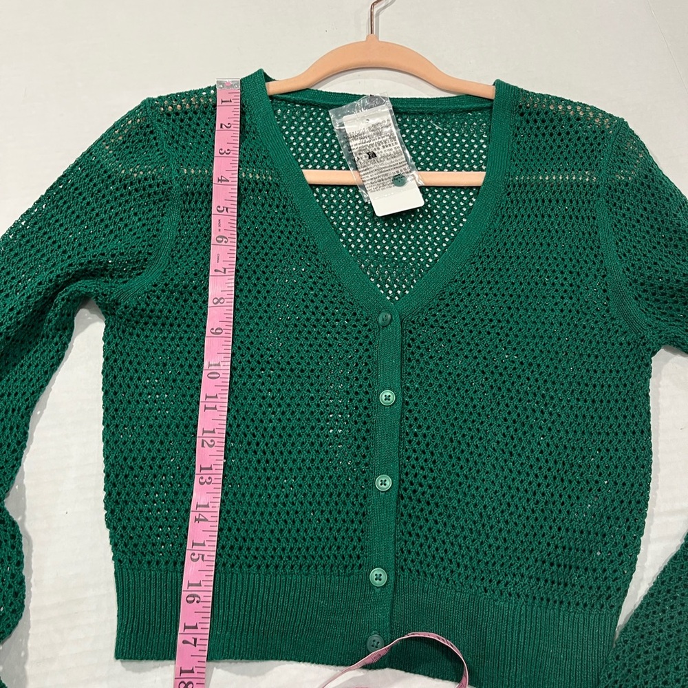 UNIQLO CROCHET CROPPED SWEATER NEW WITH TAG (867) - Picture 5 of 14